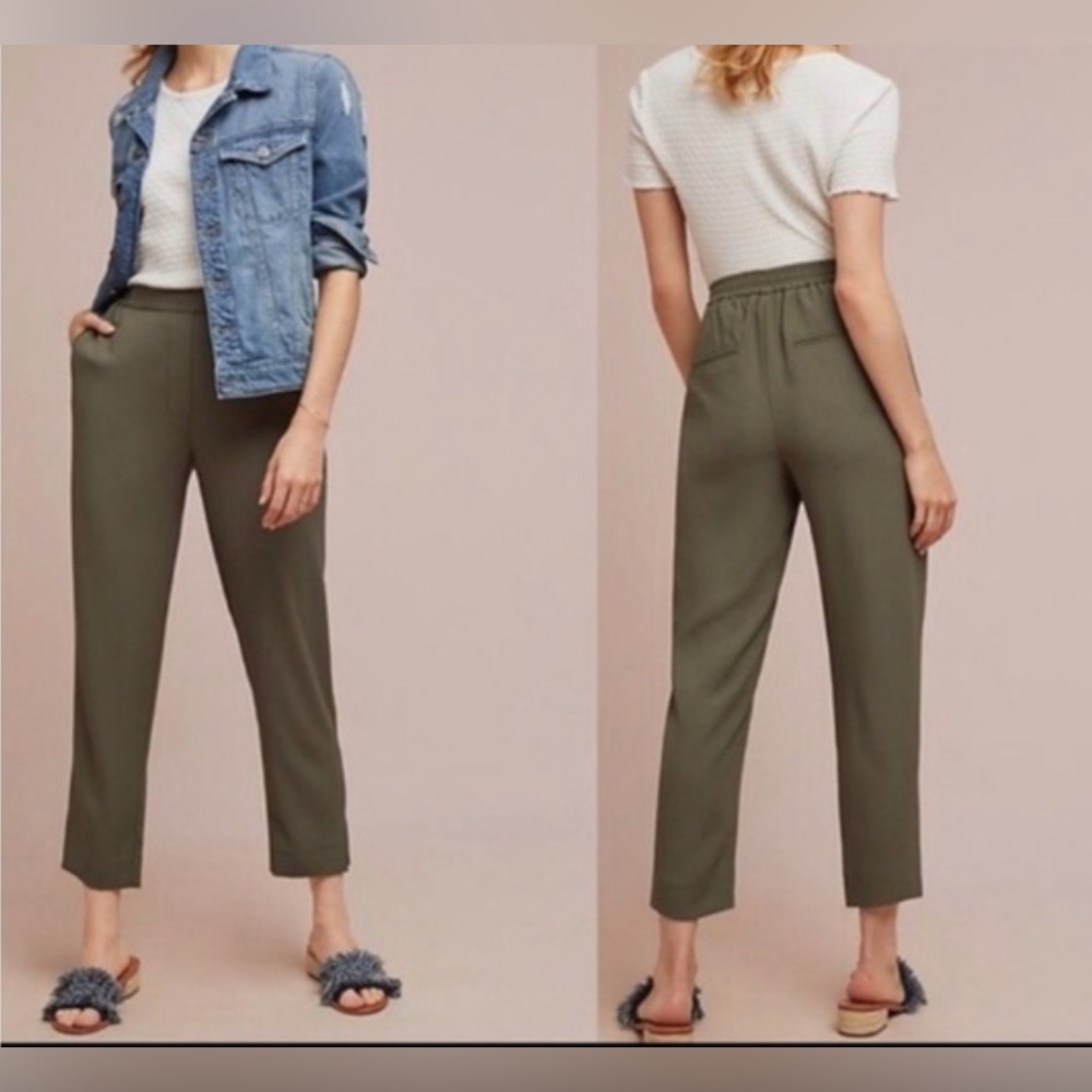 NWT Anthropologie Essential pull-on Trouser